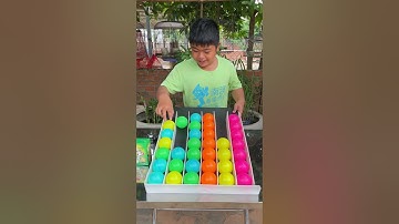 puzzle sort ball game challenge at beautiful place #puzzle#sort #ball #colors #matchballs #challenge