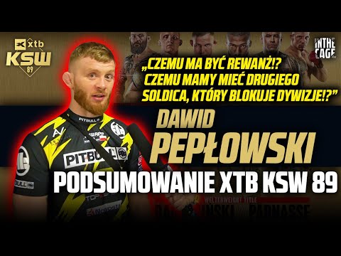 Wywiad tak dobry, że nie mogliśmy wybrać cytatu - Dawid PEPŁOWSKI podsumował walki BZIKÓW na KSW 89