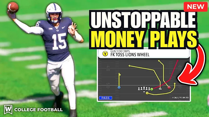 Top 12 MONEY PLAYS in College Football 26 (Unstoppable 🔥)