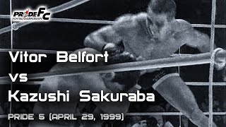 Vitor Belfort vs Kazushi Sakuraba | Pride 5