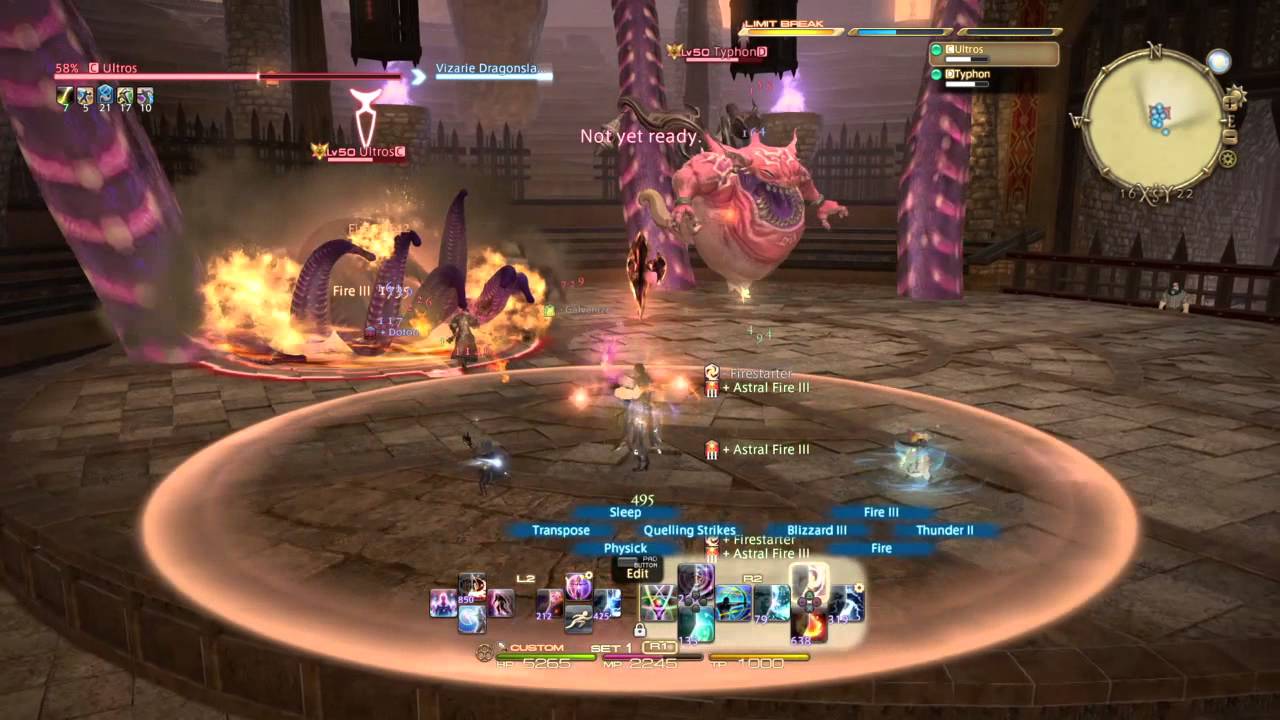 FINAL FANTASY XIV: A Realm Reborn - Epic Battle from FF VI - YouTube