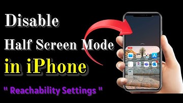 How to Turn Off Reachability Settings in iphone | Disable Half Screen in iPhone 11,12,12 pro,12 mini