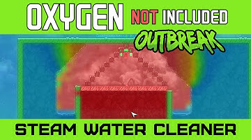 Turn Polluted Water into Steam (Magma Hotplate) - Oxygen Not Included Outbreak - Debug Mode [4k]