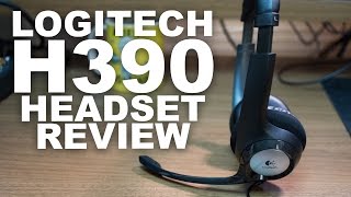 Logitech Clear Chat Comfort H390 USB Headset Review / Test