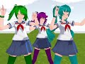 MMD Bibbidiba Koharu Hinata Kokona Haruka Mei Mio Saki Miyu Yui Rio &amp; Yuna Hina Ver 3