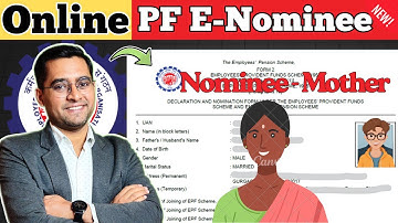 New 2025✅ pf e nomination process hindi | PF E- Nomination kaise kare process hindi | pf nomination