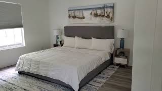 Crown Mark Erin Upholstered Panel Bed! My ADJUSTMENT Review! Bed on a Budget!