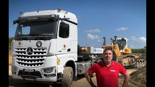 Essai FranceRoutes d'un Mercedes Arocs 3363 Convoi