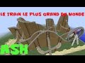 Minecraft | Le train le plus long du monde | TEASER. (+ Map Download)