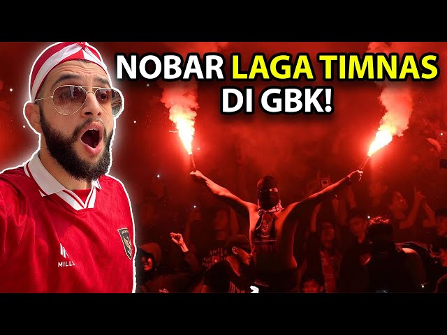 Indonesia Vs Iraq In Stadium GBK!🔥🇮🇩 - Insane Atmosphere with garuda ultra fans! class=