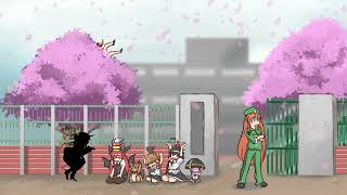 동방프로젝트-Touhou 활기찬 지각