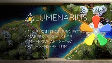 12K Projection Mapping Visuals for Sensebellum Immersive Art Show ∆ Visual Content Creation