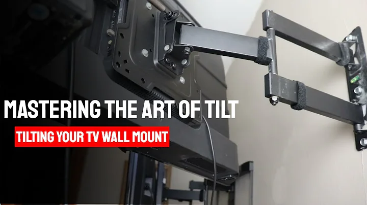 Achieving The PERFECT Viewing Angle By TILTING Your TV