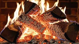 4K Fireplace Macro π₯ Deep Ember Glow & Natural Crackling Fire | 1 Hour