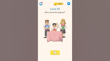 Erase puzzle: delete one part brain test Level 51 #trydra #Erasepuzzle:deleteonepartbraintest