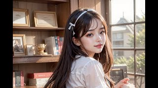 [4K] ai art special school uniform / beautiful schoolgirl look
