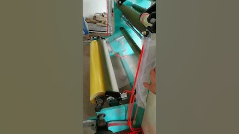 Noice reducer -Gum tape slitting machine