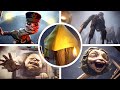 Little Nightmares VR: Altered Echoes - All Bosses, Monsters, Scary Moments &amp; Deaths [4K 60FPS]