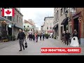 Old Montreal, Quebec, Canada | Montréal, Québec | Walking Tour (4K)