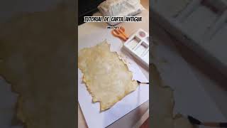 Tutorial De Carta Antigua  Aesthetic artgame