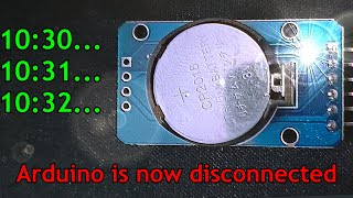 Easy Arduino Clock (RTC) that remembers time!