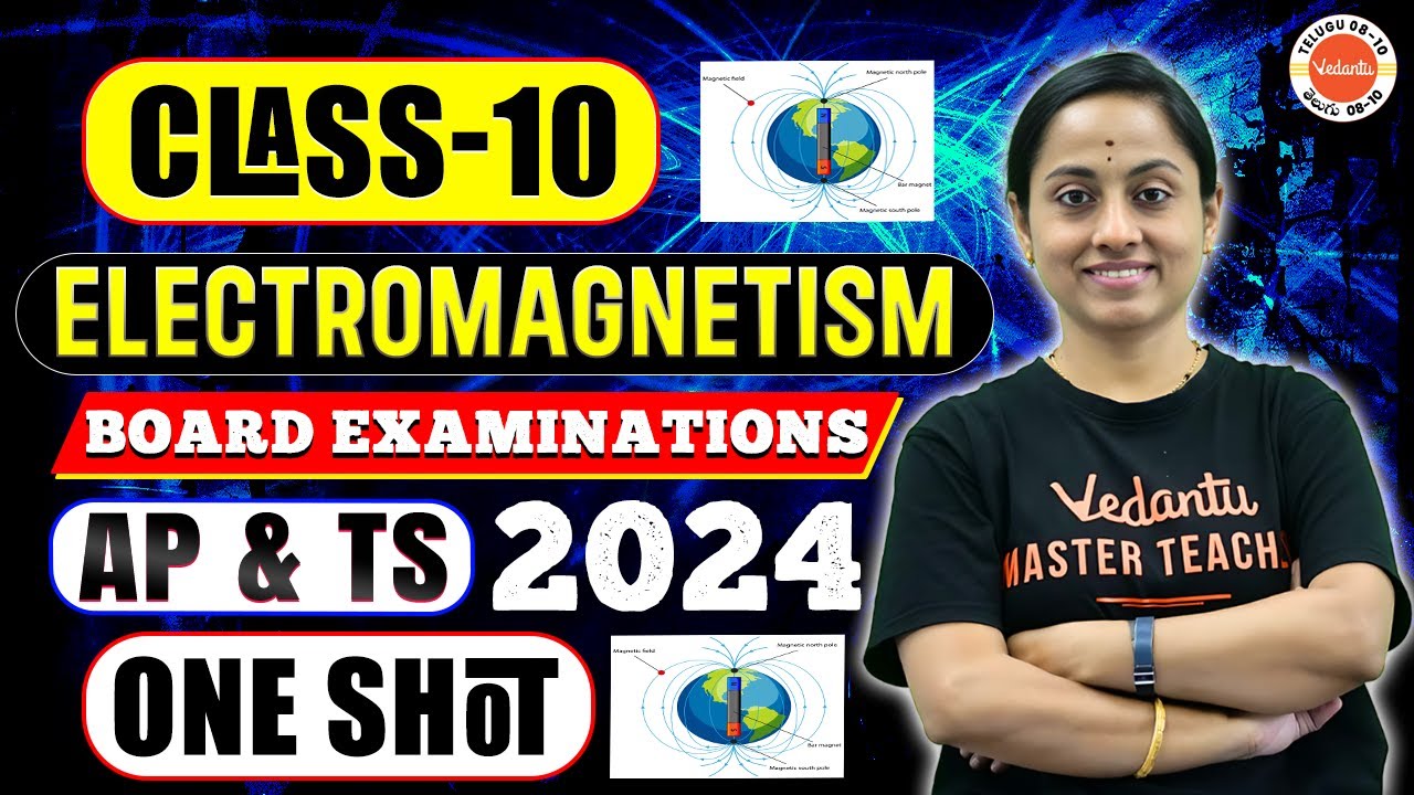 Electromagnetism | one shot | Board Examinations 2024  KRD Ma'am | K Ramadevi | SSC Physics 2025