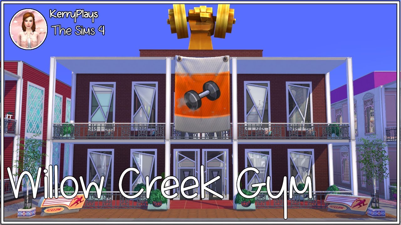 Willow Creek Gym Renovation Speed Build No CC The Sims 4 YouTube