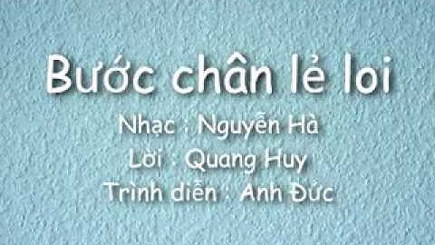 Bước chân lẻ loi là bài hát nước nào