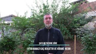 Şafii Mezhebine Göre Vitir Namazı Kaç Rekattır Ve Hükmü Nedir