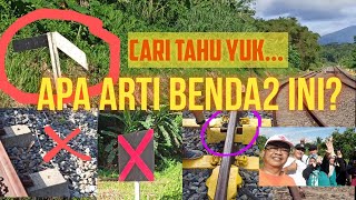 Belajar Istilah Perkeretaapian Sambil Jalan Pagi Susur Rel, Asyik lho....