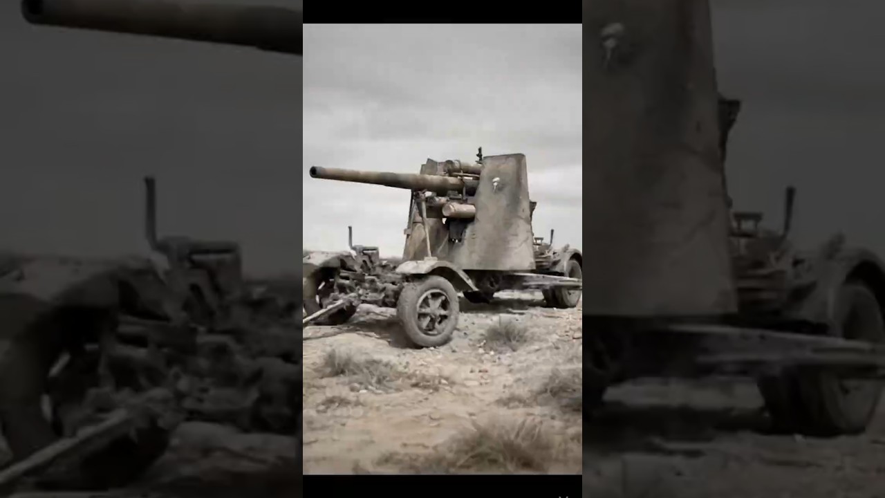 1940s Heavy Artillery on Wheels | Rare WWII Equipment 