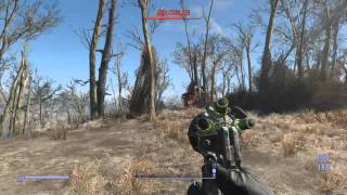 Fallout 4: exploding death claw