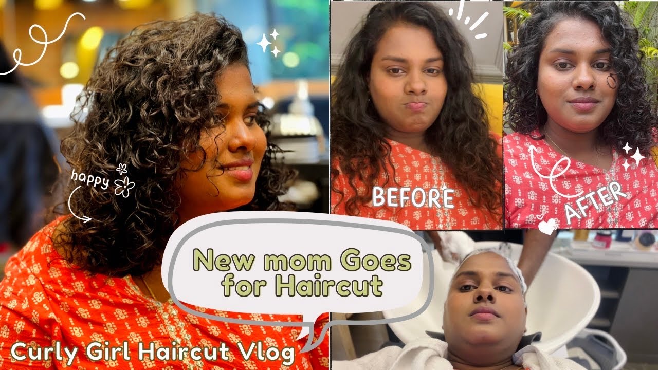 My postpartum hairfall was so Bad 😖 Why Did I cut my hair too short