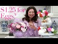 Two "Eggcellent" Flower Arrangements for Easter!