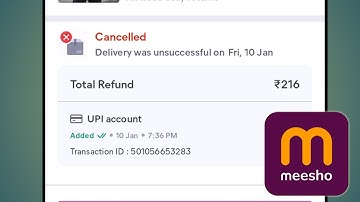 Canceled Delivery Was In Unsuccessful | Meesho Order Cancel Automatically
