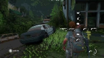 TLOU2 Hillcrest Infected Area with 8-bit filter & audio