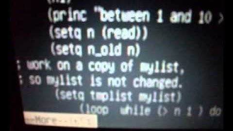 Clisp Programming - retrieving the nth element in a list.
