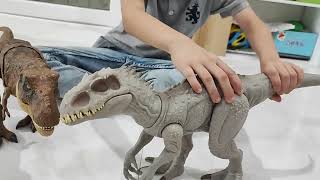 รีวิว indominus rex jurassic world วังเด็ก สวยจริงๆ #วังเด็ก