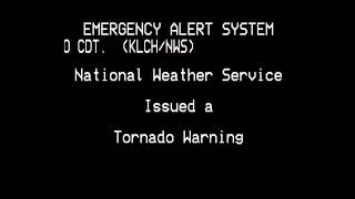 EAS Tornado Warning for Grand Lake, Louisiana 06/04/21 (New EASyPLUS Screen Test)