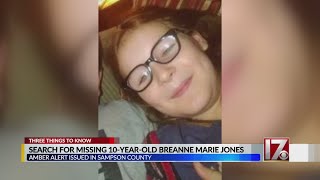 Amber Alert issued for Sampson County girl; 2 people wanted