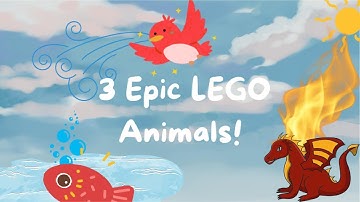 All 3 LEGO Creator Animals in One Video!