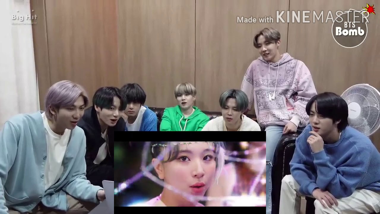 BTS REACTION TO..... TWICE MORE & MORE~♡♡♡ (Fanmade)