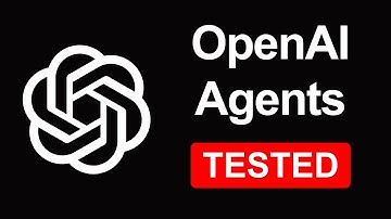 OpenAI Agents are Here! (Testing out OpenAI