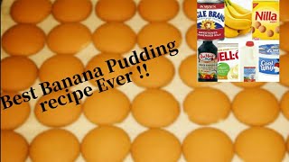 Best Banana Pudding Ever!!ππ Best Banana Pudding Ever!!ππ