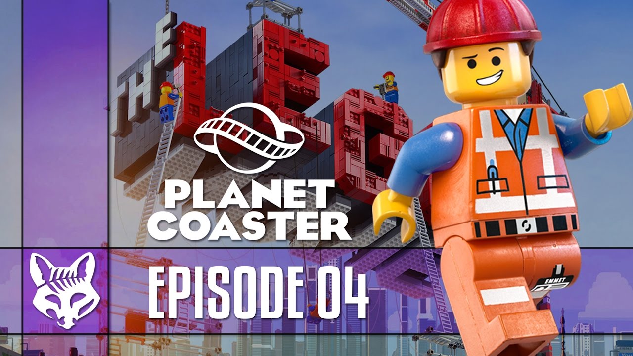 Planet Coaster Let’s Build The LEGO Movie Park 04 | Accessorizing - YouTube