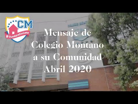 Mensaje de Colegio Montano Portal Los Álamos