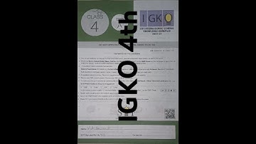 SOF Olympiad IGKO class 4th 2023-24 Question paper                    #shortsfeed #shortsvideo