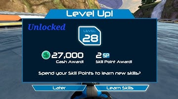 Unlocked level up 28 | Riptide GP2