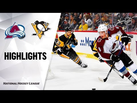 NHL Highlights | Penguins @ Avalanche 1 