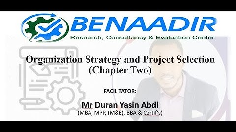 Organization Strategy and Project Selection